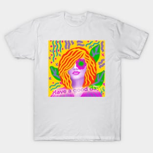 colorful woman T-Shirt